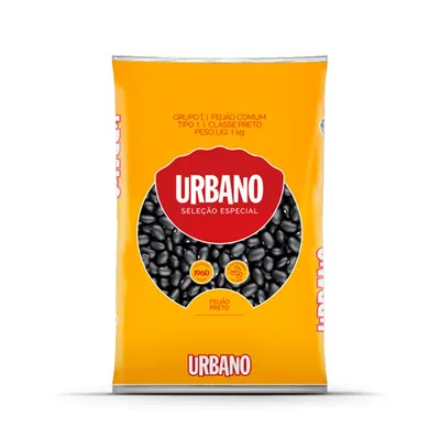 Feijão preto Urbano 1 kg