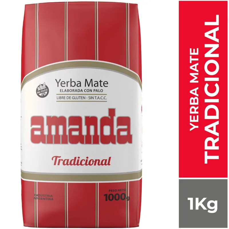 Yerba Mate Amanda Tradicional 1 kg
