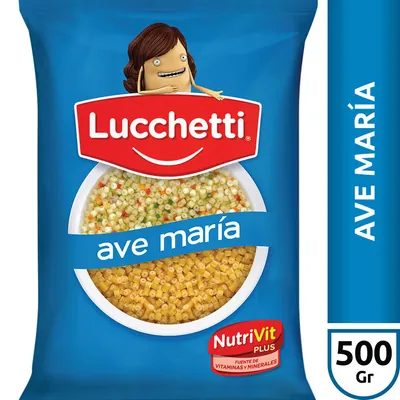 Fideos Lucchetti Ave María 500 g