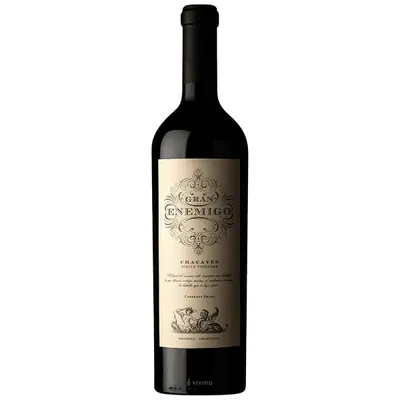 Vino Gran Enemigo Single Vineyard Chacayes Cabernet Franc 750 ml