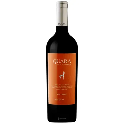 Vino Quara Reserva Malbec 750 ml