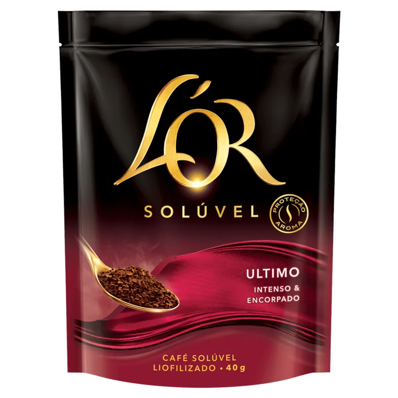 Café solúvel L'OR Último pouch