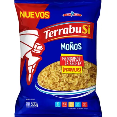 Fideos Terrabusi Moños 500 g