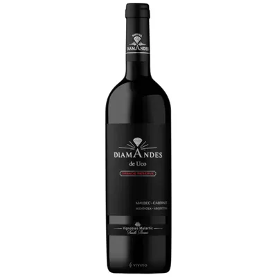 Vino DiamAndes de Uco Grande Reserva Malbec Cabernet 750 ml