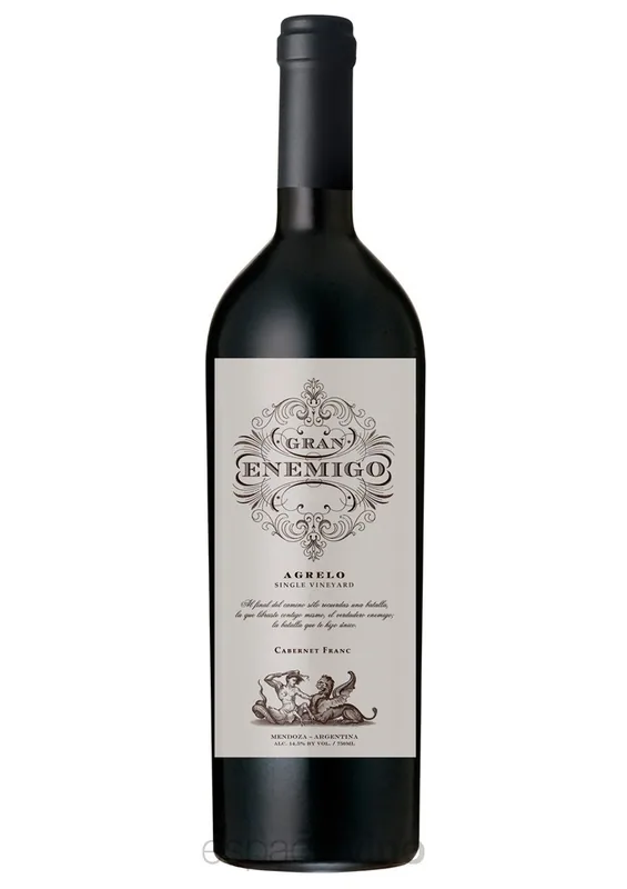 Vino Gran Enemigo Single Vineyard Agrelo Cabernet Franc 750 ml