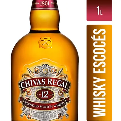 Whisky Chivas Regal 12 Años 1000 ml