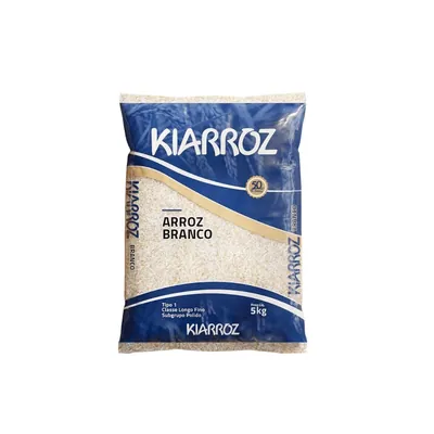 Arroz branco Kiarroz 5 kg