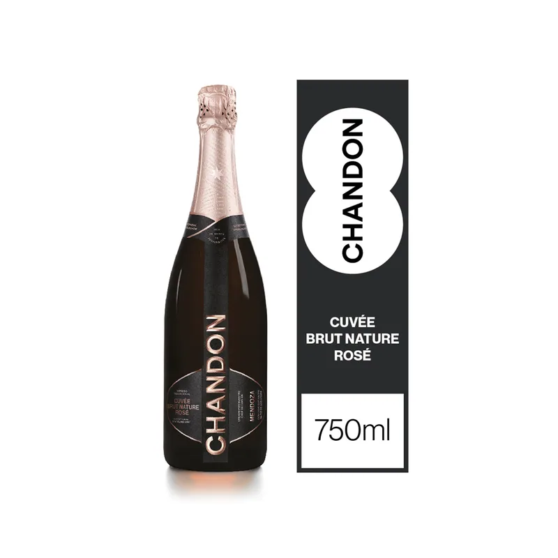 Espumante Chandon Brut Nature Rose