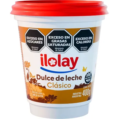 Dulce de leche Ilolay Clásico 400 g