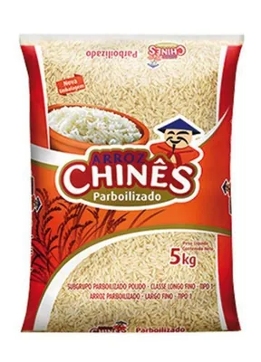 Arroz parboilizado Chinês 5 kg
