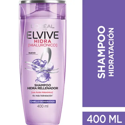 Shampoo L'Oréal Elvive Hidra Hialurónico 400 ml