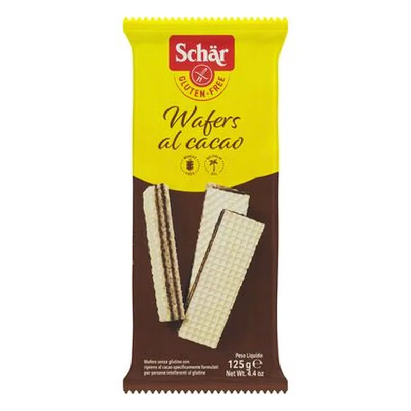 Biscoito Waffer Dr.Schär Cacau 125g