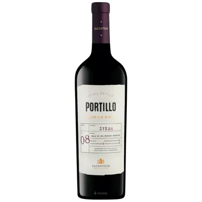 Vino Salentein Portillo Syrah 750 ml