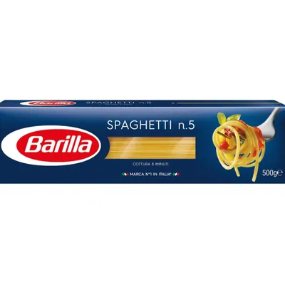 Fideos Barilla Spaghetti 500 g