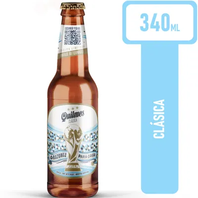 Cerveza Quilmes 340 cc