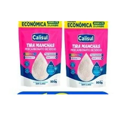 Tira-manchas Calisul percarbonato de sódio 500 g