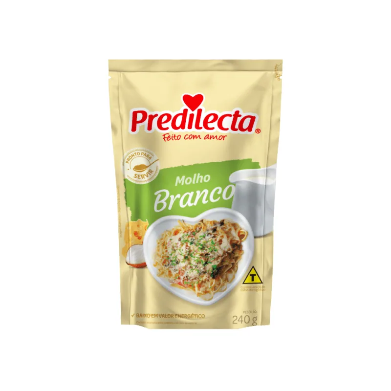 Molho branco Predilecta pouch 240 g