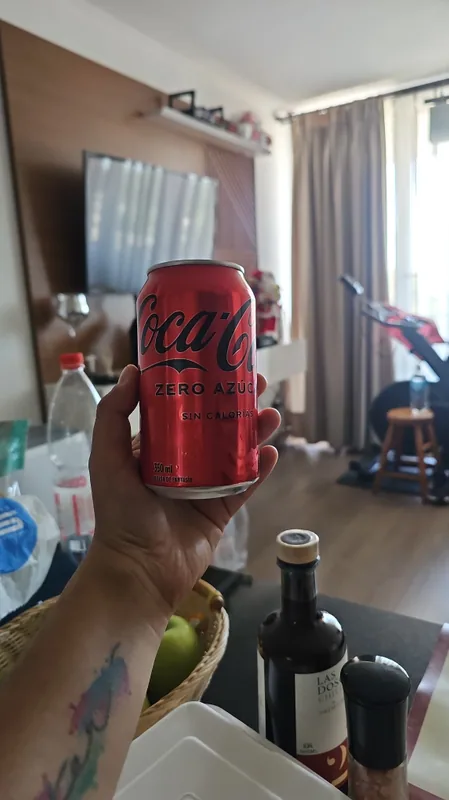Refrigerante Coca-Cola Zero Açúcar lata 350 ml
