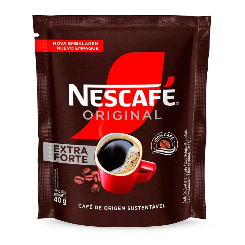 Café solúvel Nescafé Original sachê 40 g