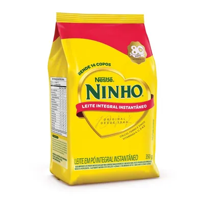 Leite em pó Ninho integral instantâneo sachê 350 g