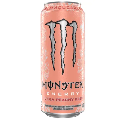Energético Monster Ultra Pêssego 473 ml