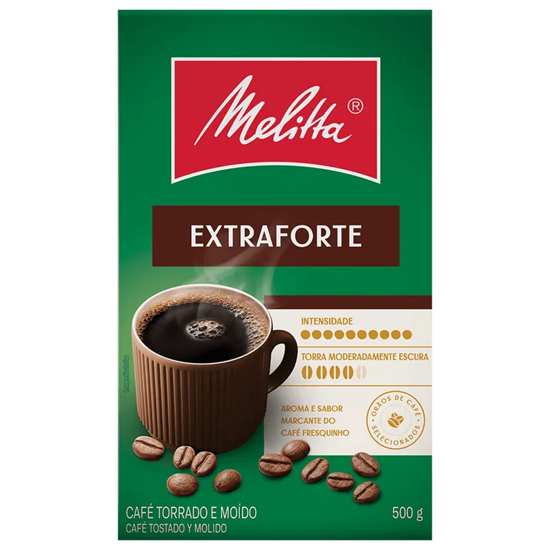Café Melitta Extra Forte al vacío 500 g