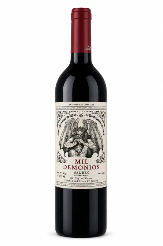 Vino Mil Demonios Malbec