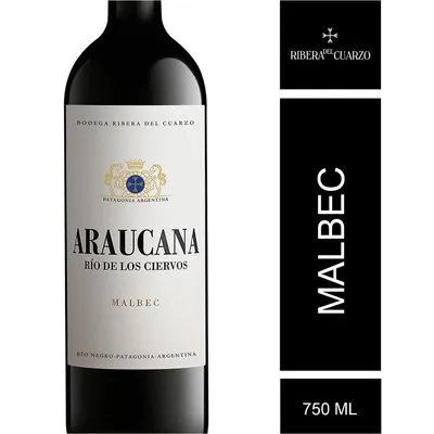 Vino Araucana Rio de los Ciervos Malbec