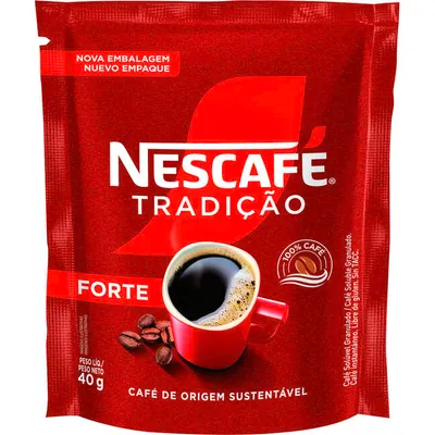 Café solúvel Nescafé Tradição sachê 40 g