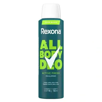 Desodorante Rexona Men All Body Active Fresh