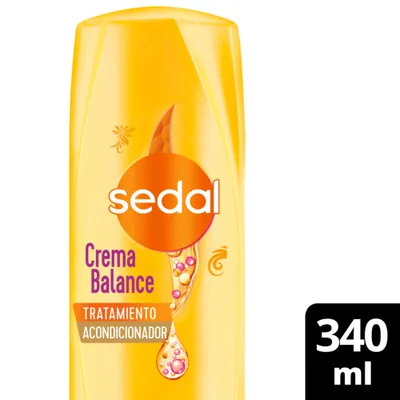 Acondicionador Sedal Crema Balance 340 ml