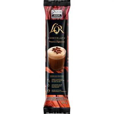 Cappuccino L'OR Chocolate sachê (unidade)