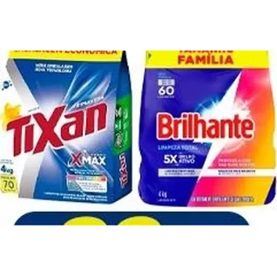 Sabão em pó Brilhante 4 kg