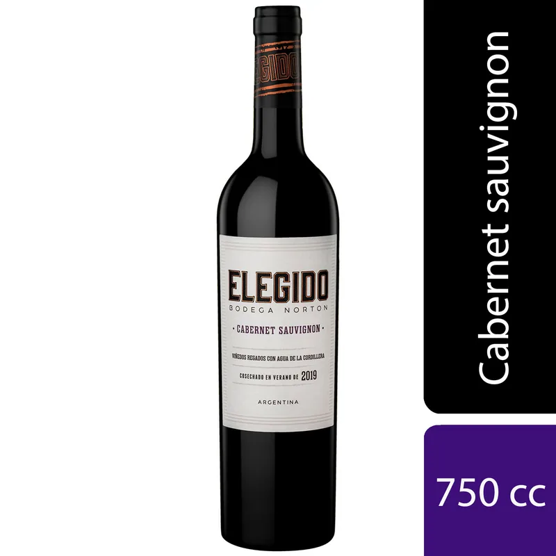 Vino Norton Elegido Cabernet Sauvignon 750 ml