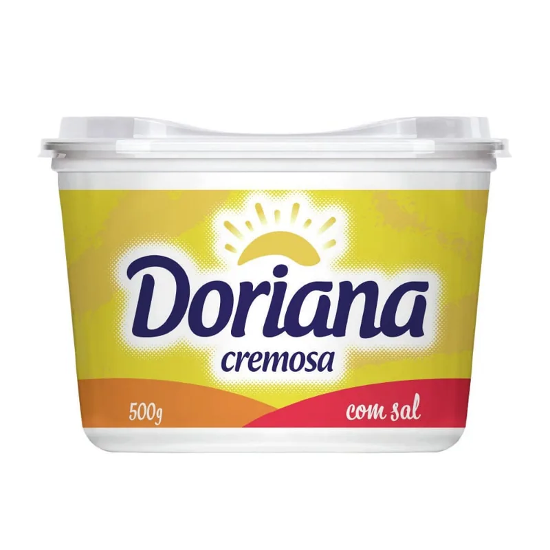 Margarina cremosa Doriana com sal 500 g