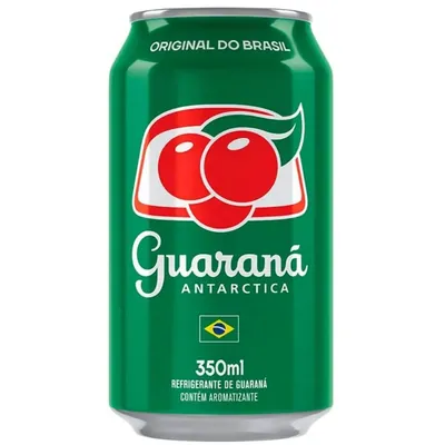 Refrigerante Guaraná Antarctica lata 350 ml