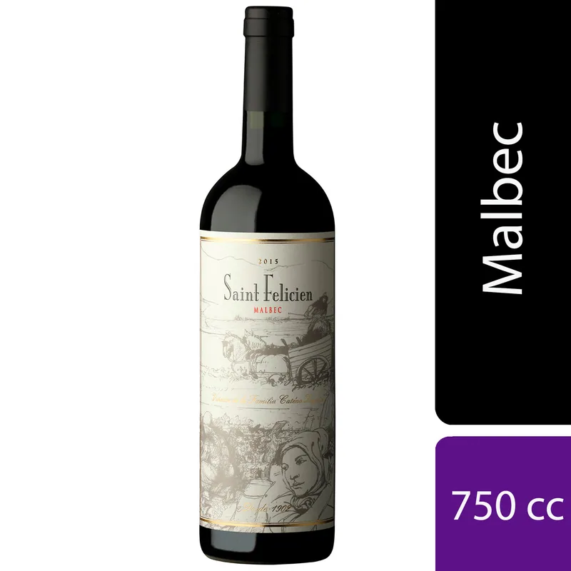 Vino Saint Felicien Malbec 750 ml