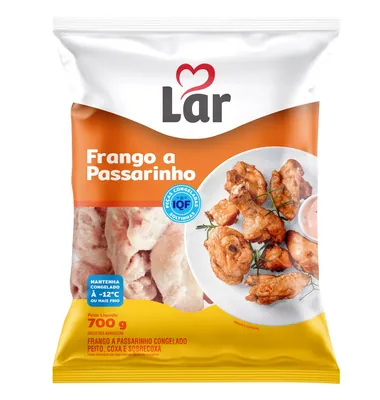 Frango a passarinho IQF Lar 700 g