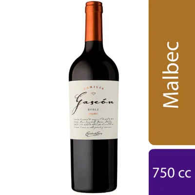 Vino Familia Gascon Roble Malbec