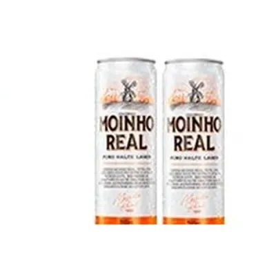Cerveja Moinho Real Puro Malte lata 350 ml