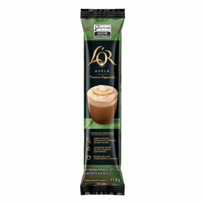 Cappuccino L'OR Avelã sachê (unidade)