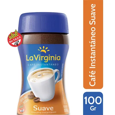 Café instantáneo La Virginia Suave 100 g