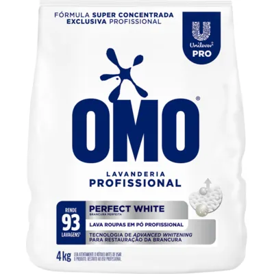 Sabão em pó Omo Perfect White 4 kg