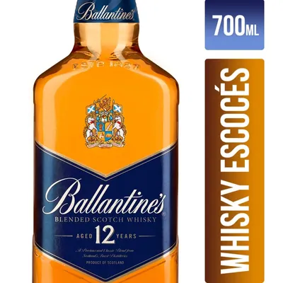 Whisky Ballantines 12 Años 700 ml
