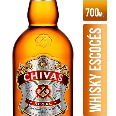 Whisky Chivas Regal 12 Años 700 ml