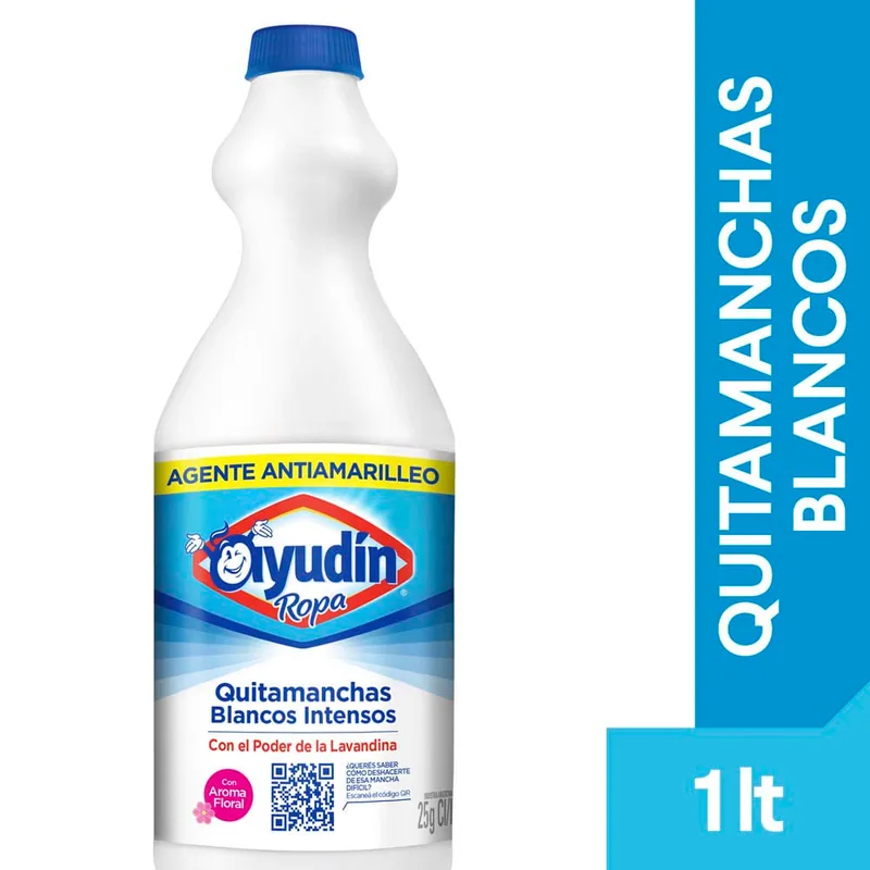 Quitamanchas Ayudín Ropa Blancos Intensos 1 L