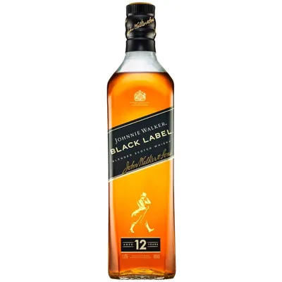 Whisky Johnnie Walker Black Label 1000 ml