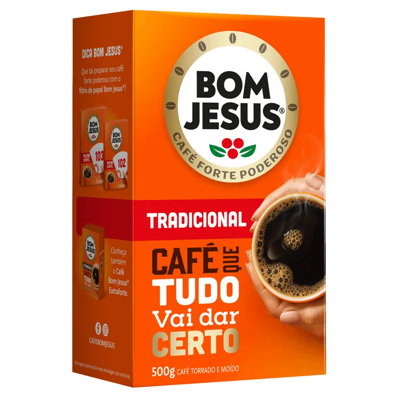 Café Bom Jesus tradicional a vácuo 500 g