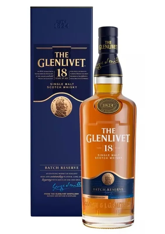 Whisky Glenlivet 18 Años