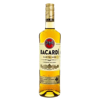 Rum Bacardi Carta de Oro 980 ml